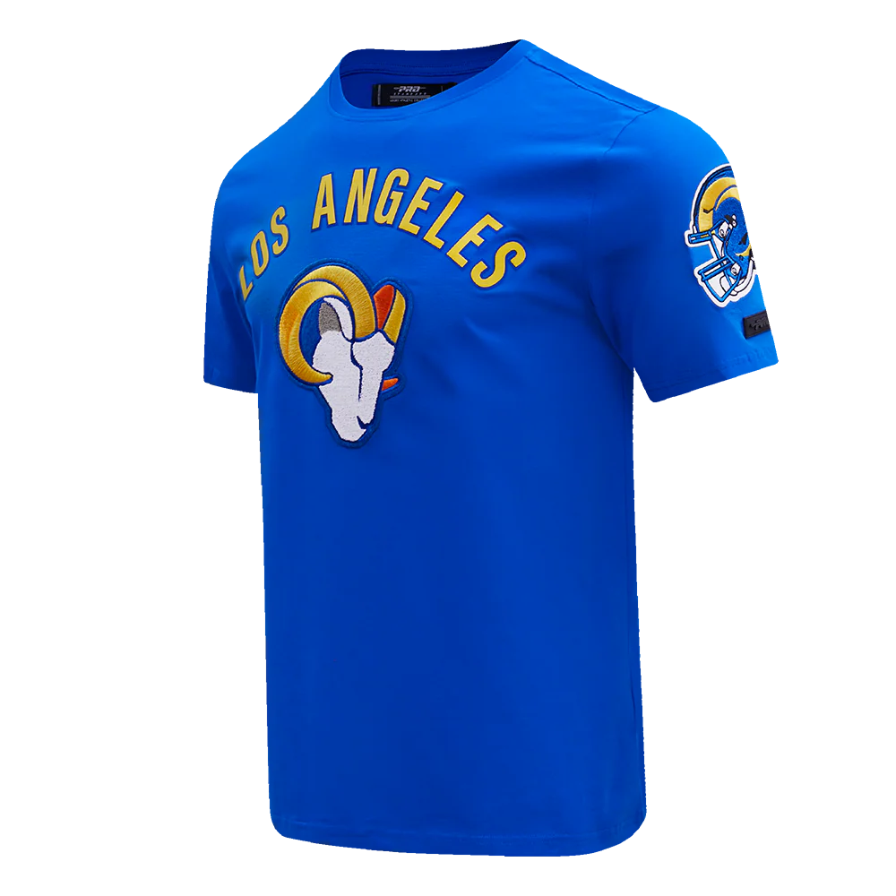 NFL LOS ANGELES RAMS CLASSIC BRISTLE MEN'S TEE (ROYAL BLUE) - Image 2