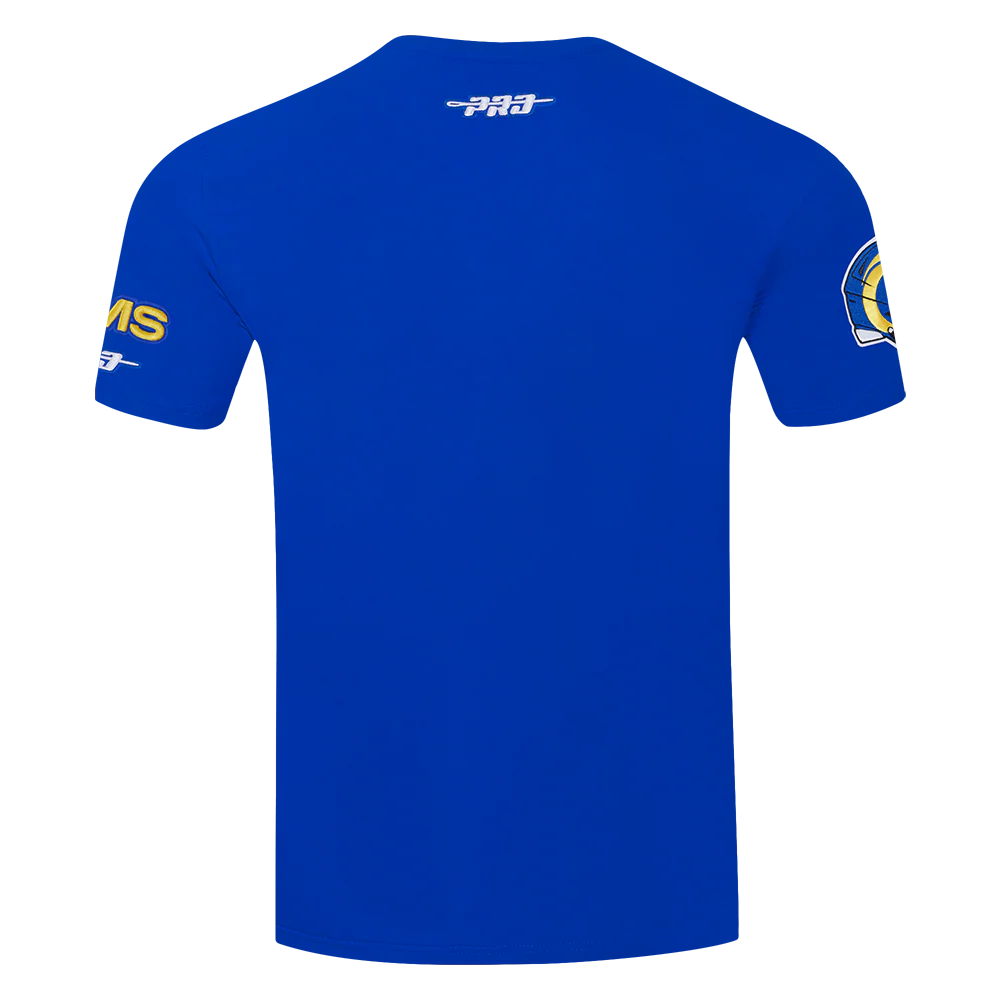 NFL LOS ANGELES RAMS MASHUP MEN'S TEE (ROYAL BLUE) - Image 3