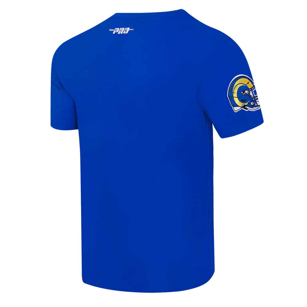 NFL LOS ANGELES RAMS MASHUP MEN'S TEE (ROYAL BLUE) - Image 4