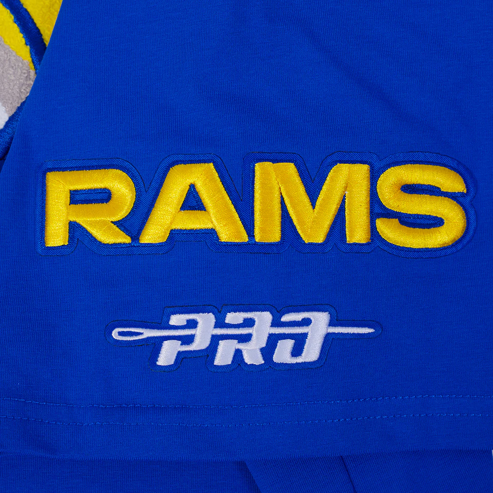 NFL LOS ANGELES RAMS MASHUP MEN'S TEE (ROYAL BLUE) - Image 6