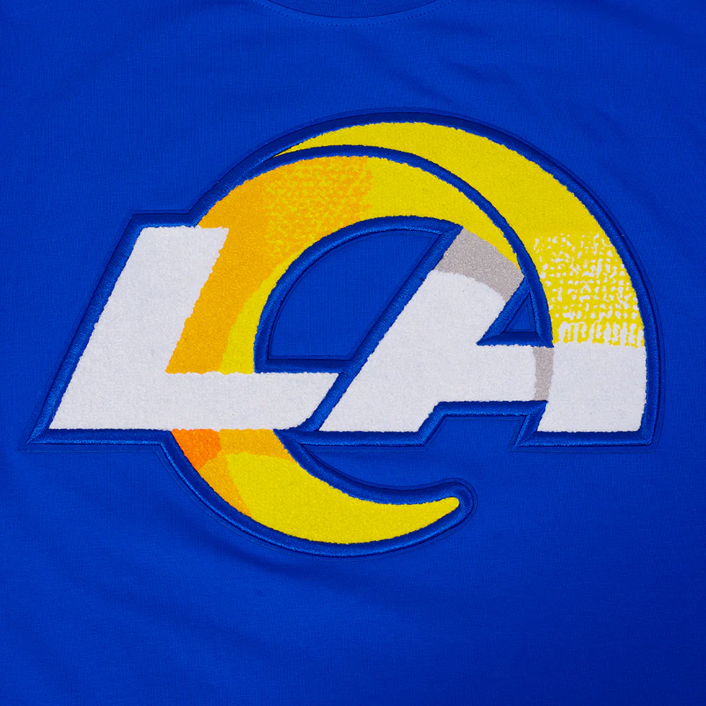 NFL LOS ANGELES RAMS MASHUP MEN'S TEE (ROYAL BLUE) - Image 7