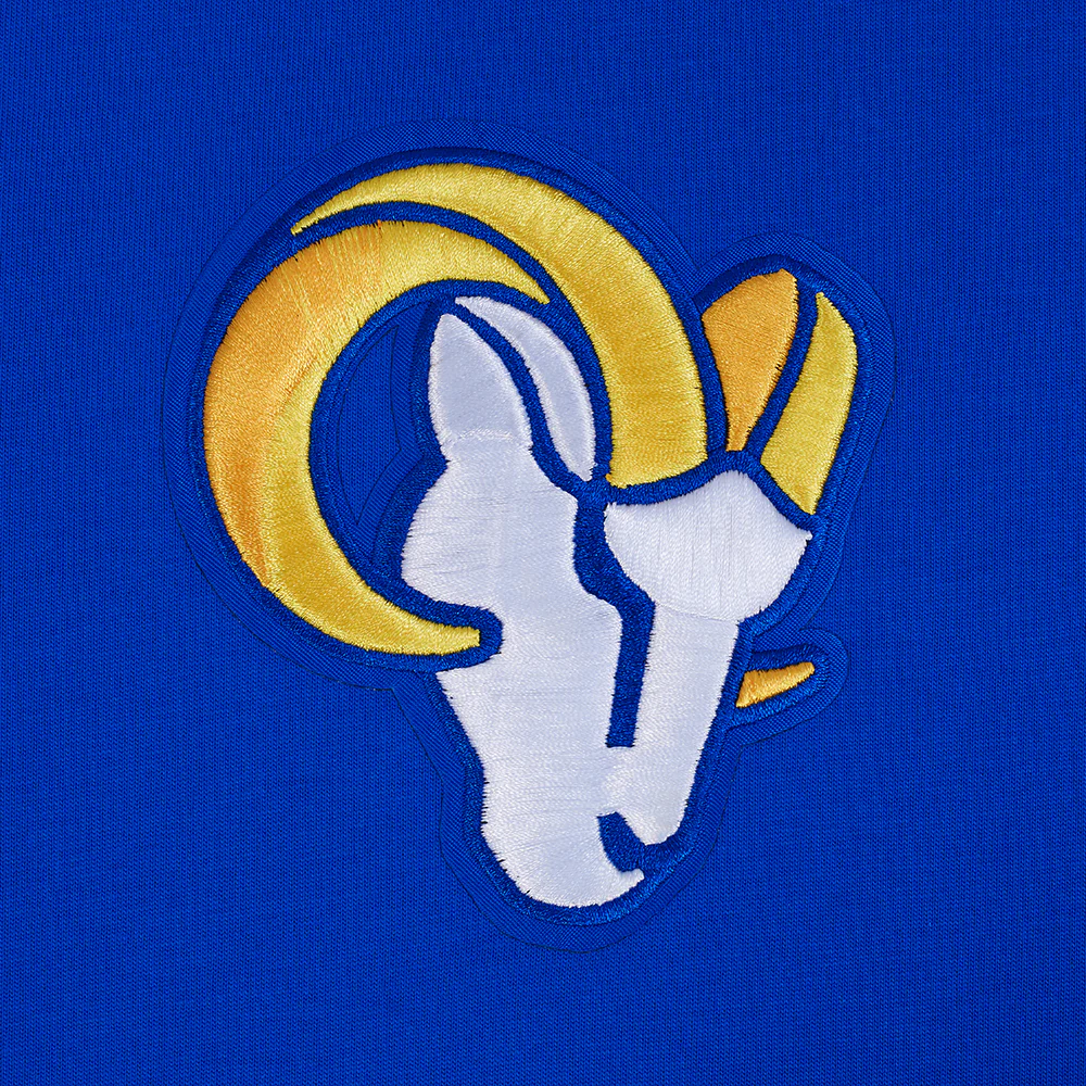 NFL LOS ANGELES RAMS WINGSPAN MEN'S CJ DROP SHOULDER TEE (ROYAL BLUE) - Image 7