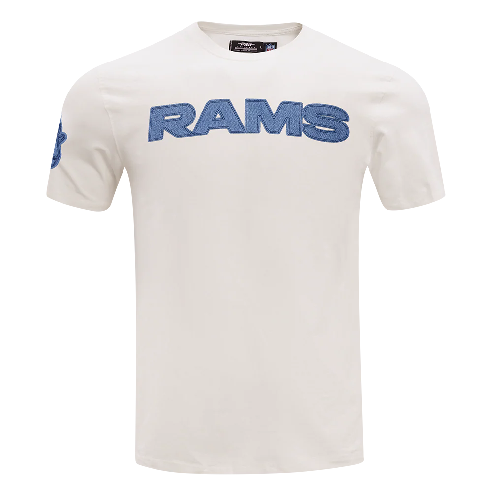 NFL LOS ANGELES RAMS VARSITY BLUES MEN'S SJ TEE (LINEN) - Image 3