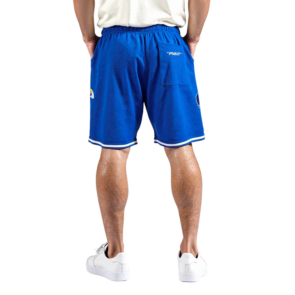 NFL LOS ANGELES RAMS CLASSIC MESH MEN'S SHORT (ROYAL BLUE) - Image 10