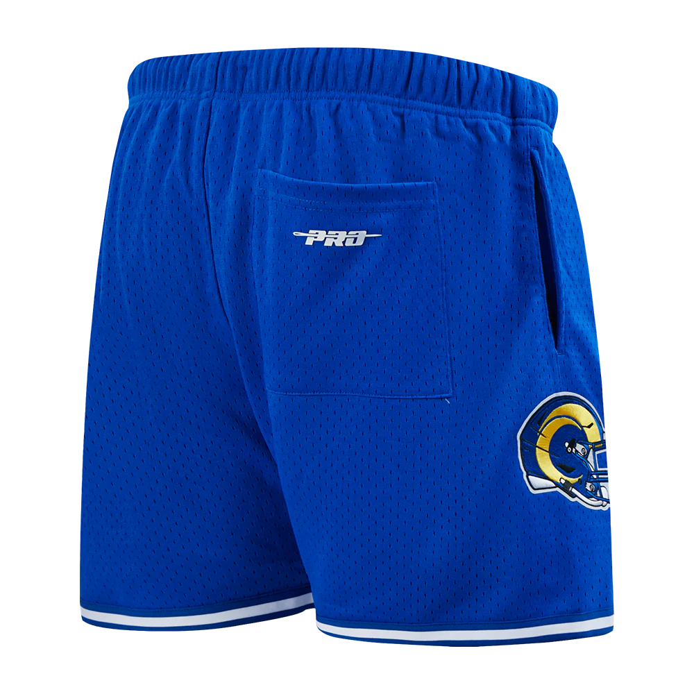 NFL LOS ANGELES RAMS CLASSIC MESH MEN'S SHORT (ROYAL BLUE) - Image 4