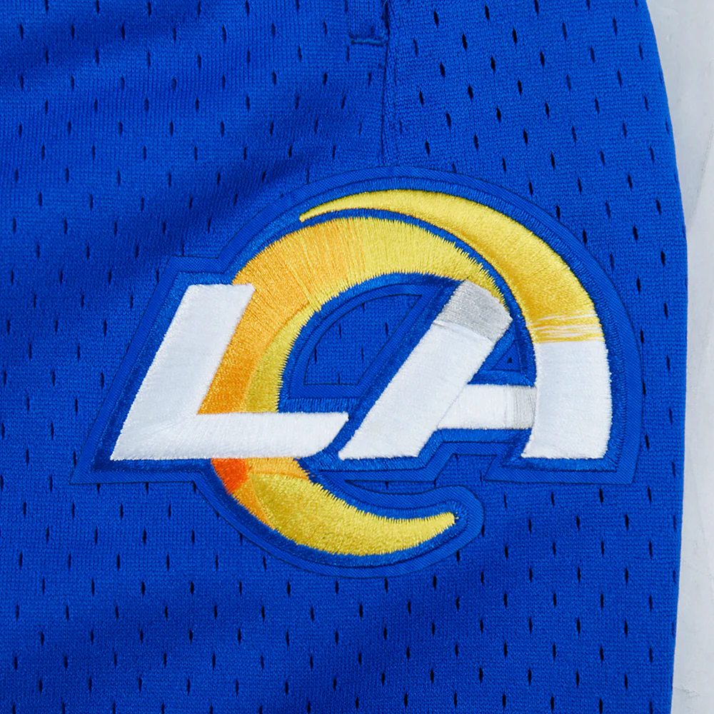 NFL LOS ANGELES RAMS CLASSIC MESH MEN'S SHORT (ROYAL BLUE) - Image 6