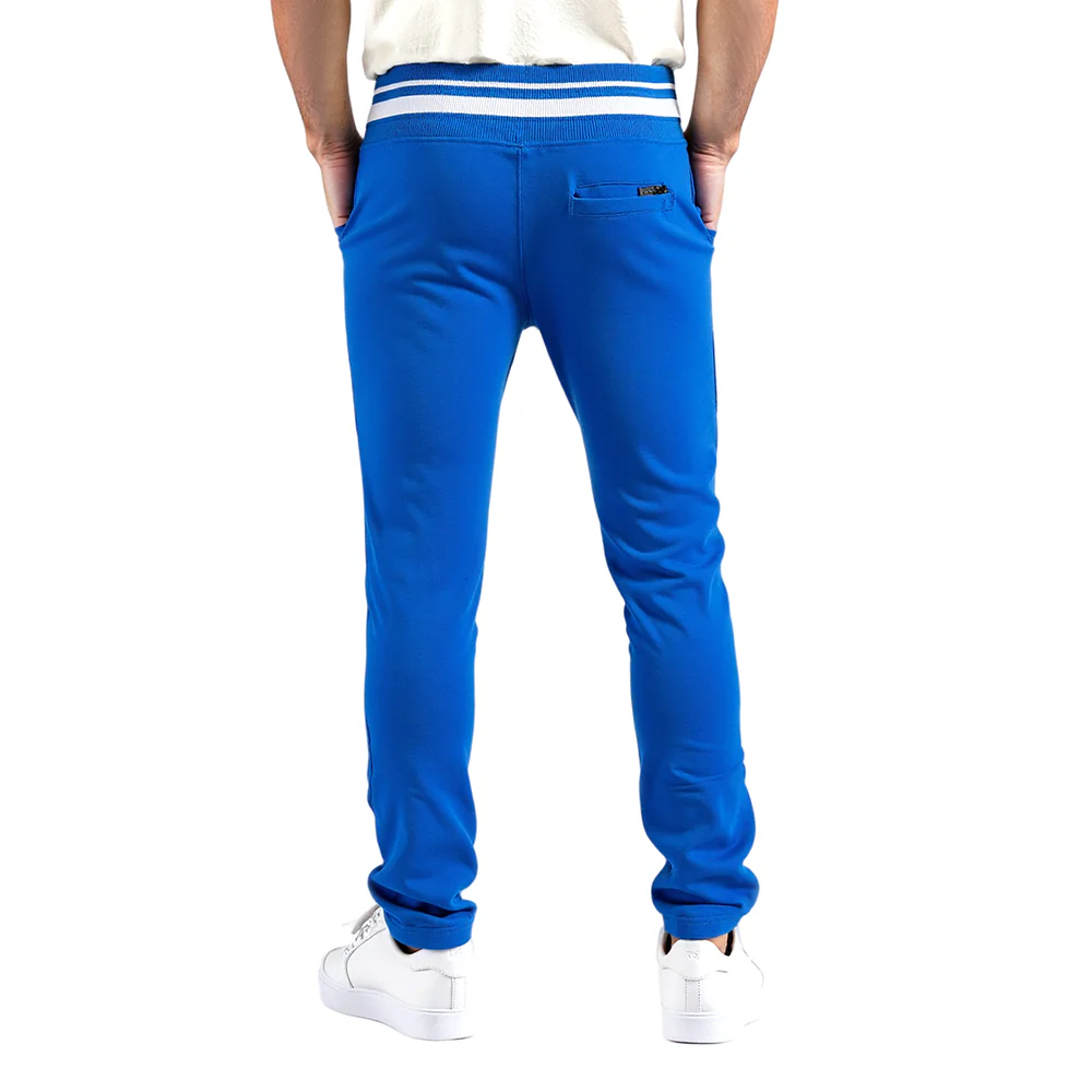 NFL LOS ANGELES RAMS MASHUP MEN'S RIB SWEATPANT (ROYAL BLUE) - Image 8