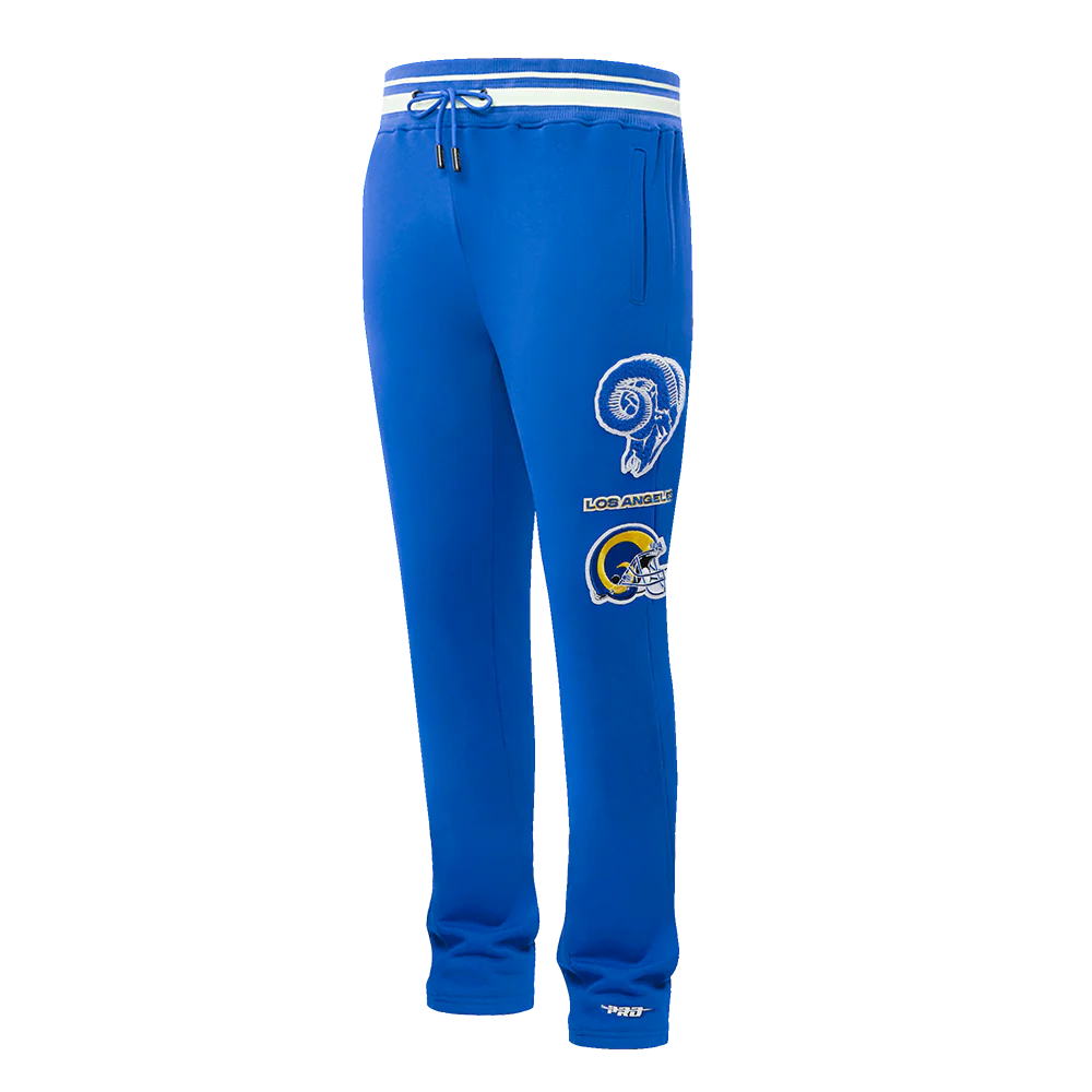 NFL LOS ANGELES RAMS RETRO CLASSIC MEN'S SWEATPANT (ROYAL BLUE)