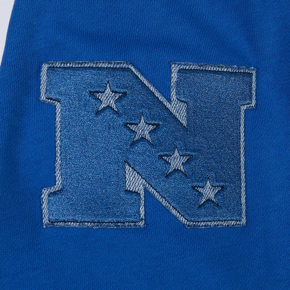 NFL LOS ANGELES RAMS VARSITY BLUES MEN'S FLC PO HOODIE (DODGER BLUE) - Image 5