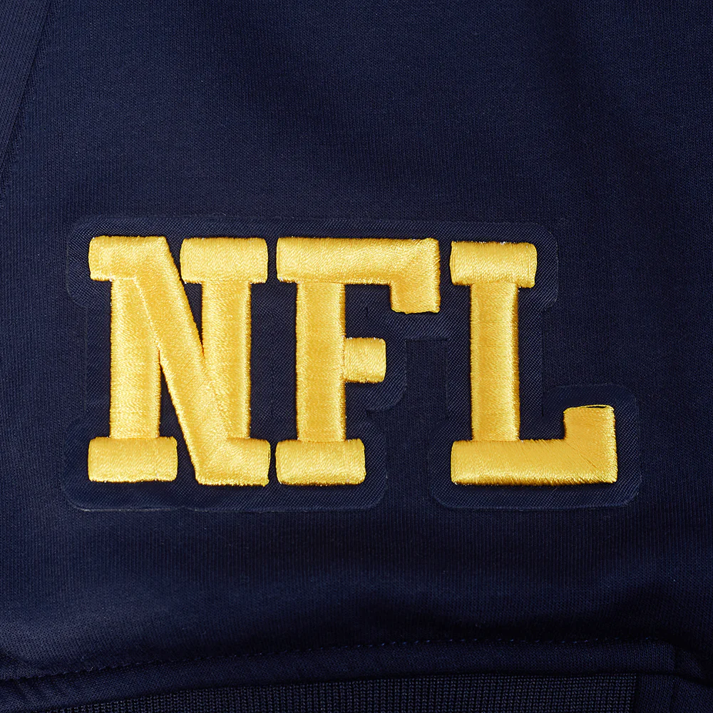 NFL LOS ANGELES RAMS PRO GAME DAY JACKET MEN'S JACKET (MIDNIGHT NAVY/WHITE) - Image 10