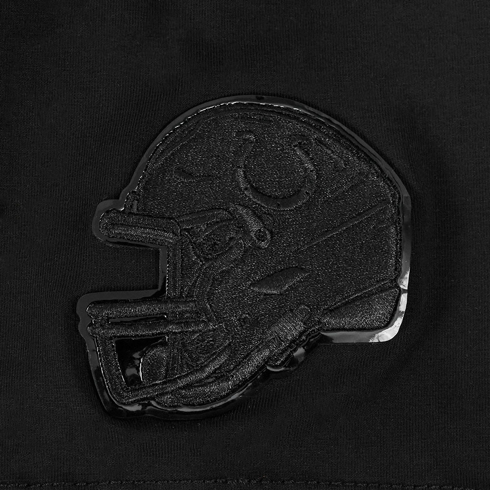 NFL LOS ANGELES RAMS TRIPLE BLACK WOMEN'S SINGLE JERSEY BOXY TEE (TRIPLE BLACK WOMEN'S) - Image 6