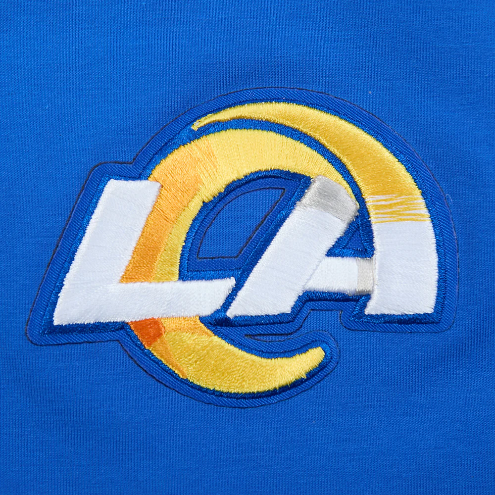 NFL LOS ANGELES RAMS WINGSPAN WOMEN'S SJ BOXY TEE (ROYAL BLUE) - Image 8