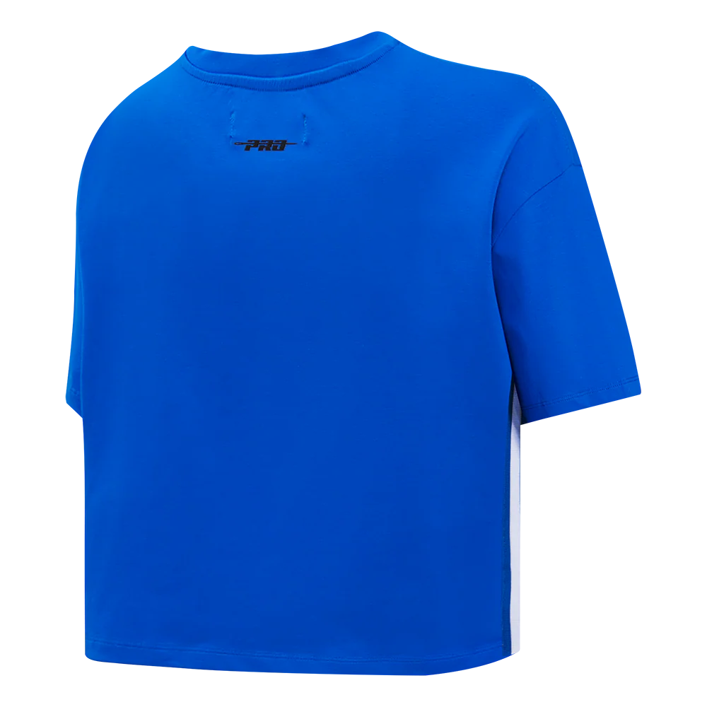 NFL LOS ANGELES RAMS RETRO CLASSIC WOMEN'S BOXY TEE (ROYAL BLUE) - Image 3