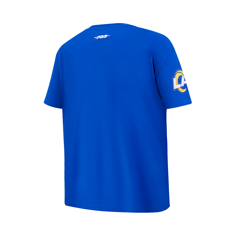 NFL LOS ANGELES RAMS CLASSIC BIG BOY'S SJ TEE (ROYAL BLUE) - Image 4