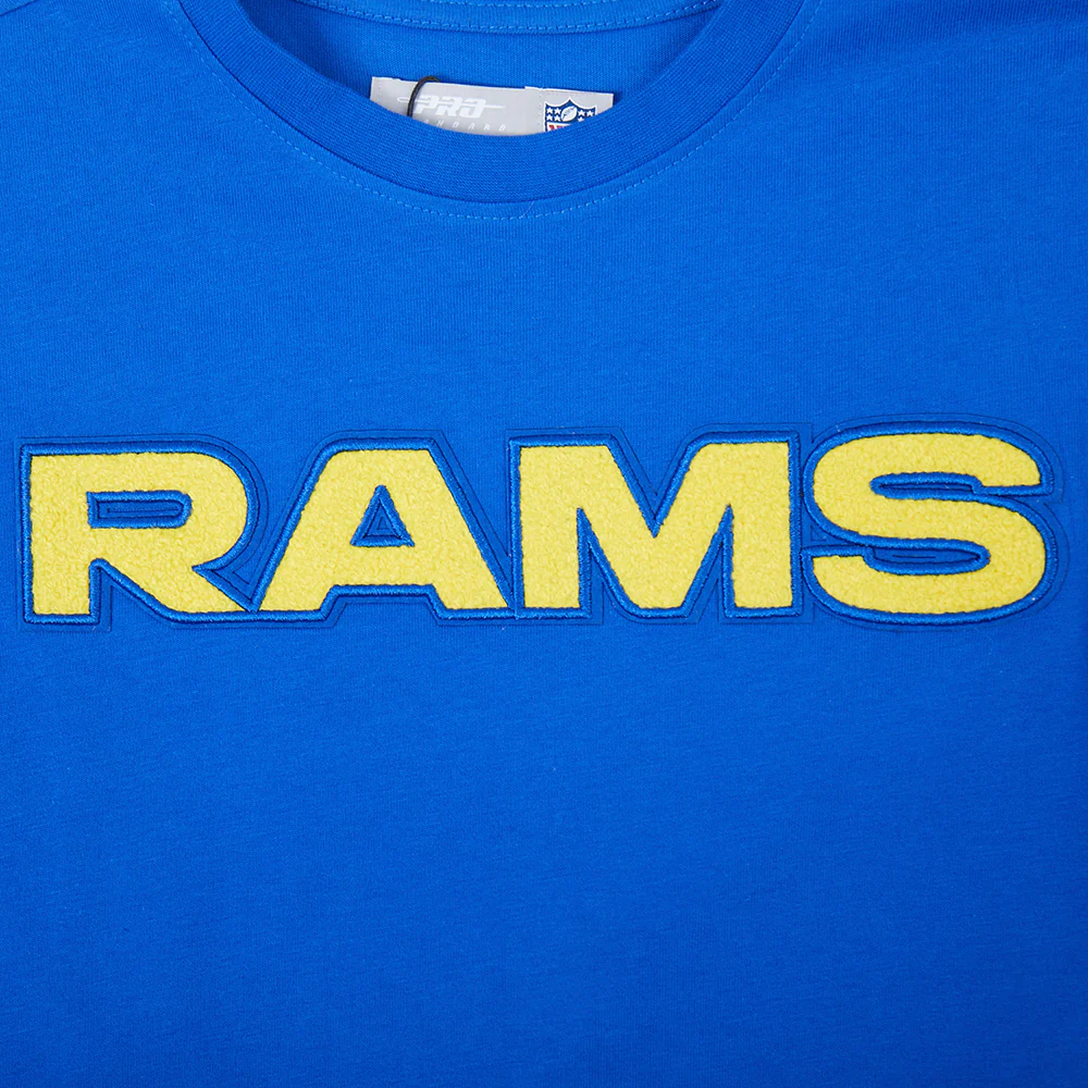 NFL LOS ANGELES RAMS CLASSIC BIG BOY'S SJ TEE (ROYAL BLUE) - Image 6
