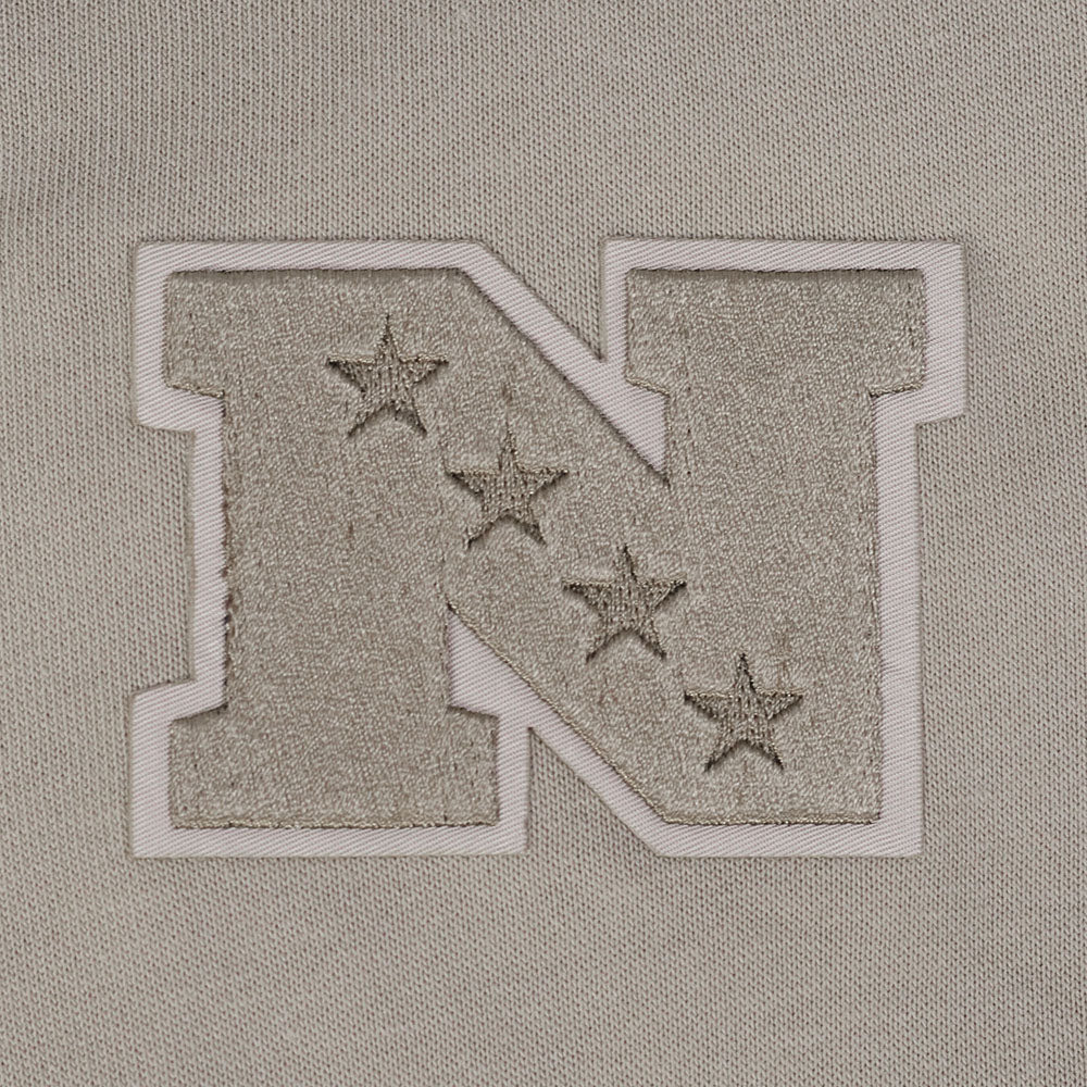 NFL LOS ANGELES RAMS NEUTRAL WOMEN'S FLEECE CREWNECK (TAUPE) - Image 6