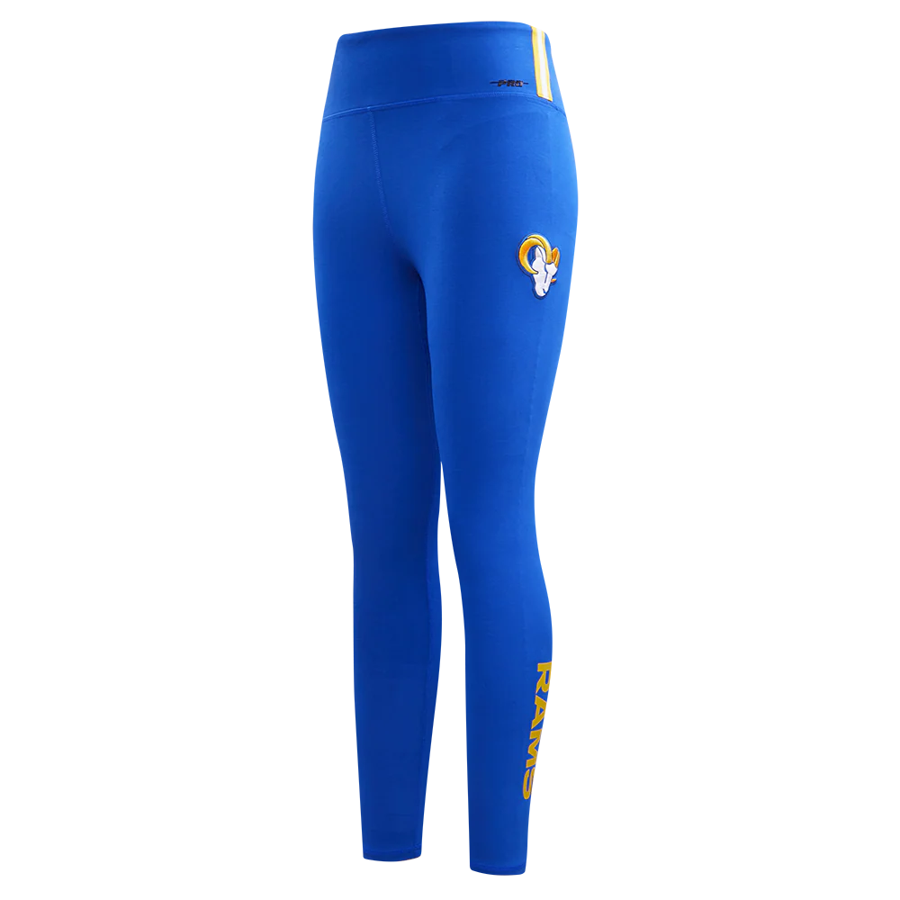 NFL LOS ANGELES RAMS CLASSIC WOMEN'S JERSEY LEGGING (ROYAL BLUE)