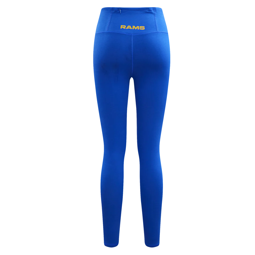 NFL LOS ANGELES RAMS CLASSIC WOMEN'S JERSEY LEGGING (ROYAL BLUE) - Image 4