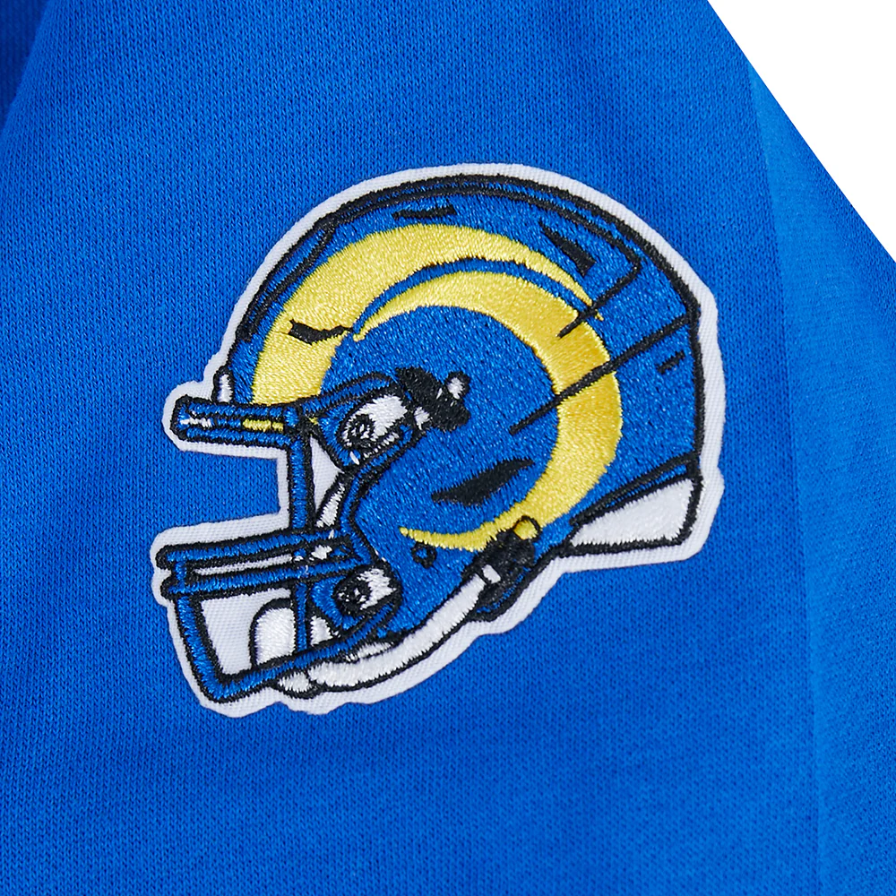 NFL LOS ANGELES RAMS CLASSIC LITTLE GIRL'S FLC CREWNECK (ROYAL BLUE) - Image 5