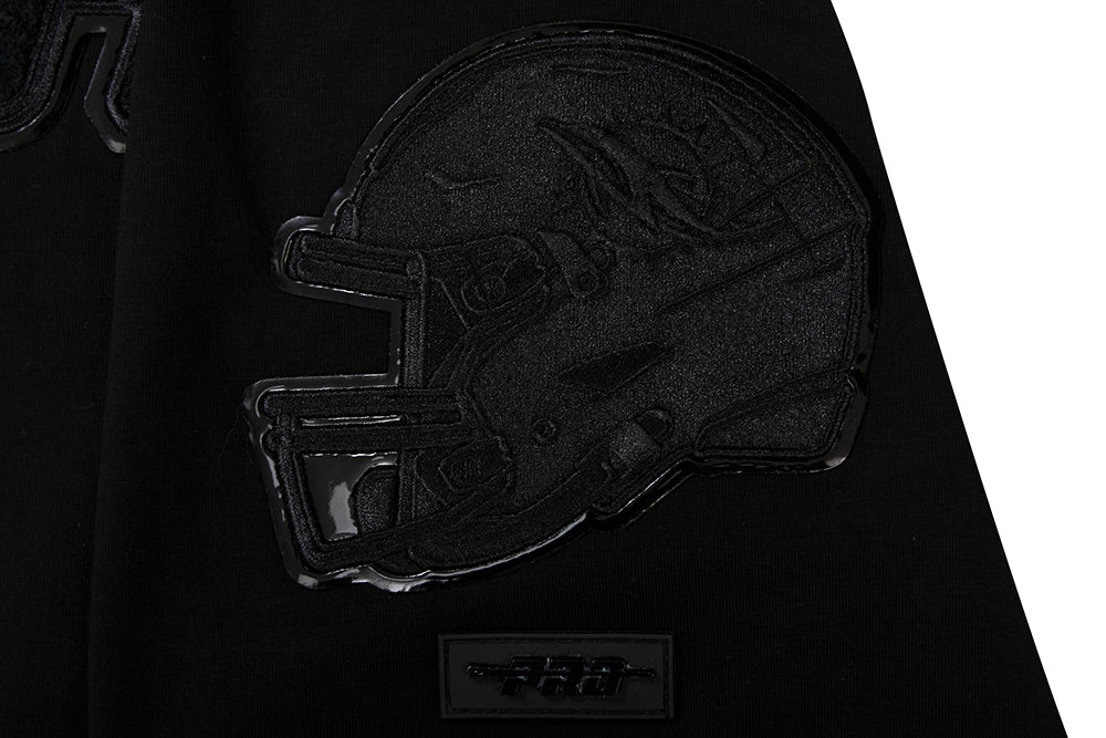 NFL MIAMI DOLPHINS TRIPLE BLACK MEN'S   TEE (TRIPLE BLACK) - Image 7