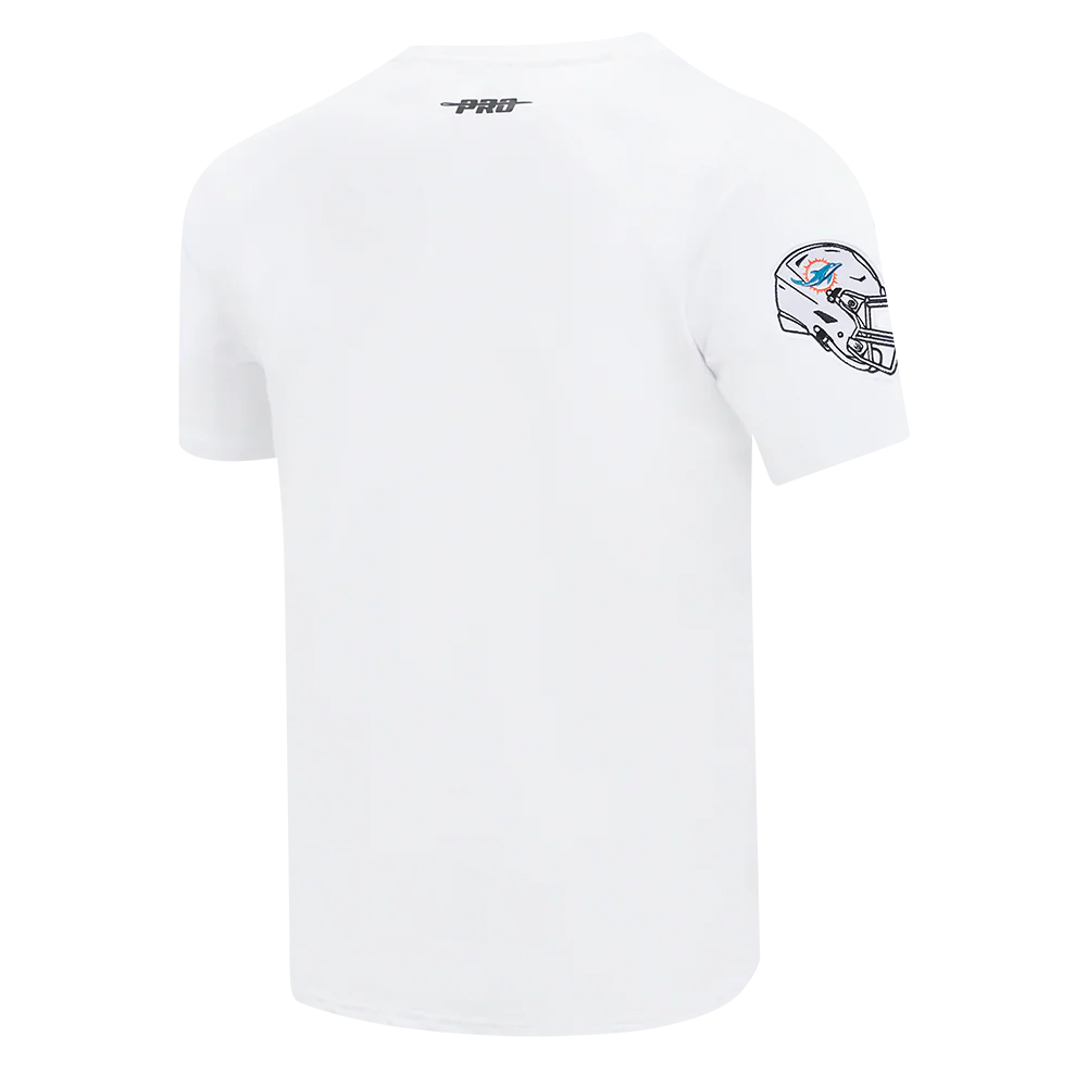 NFL MIAMI DOLPHINS MASHUP MEN'S TEE (WHITE) - Image 4
