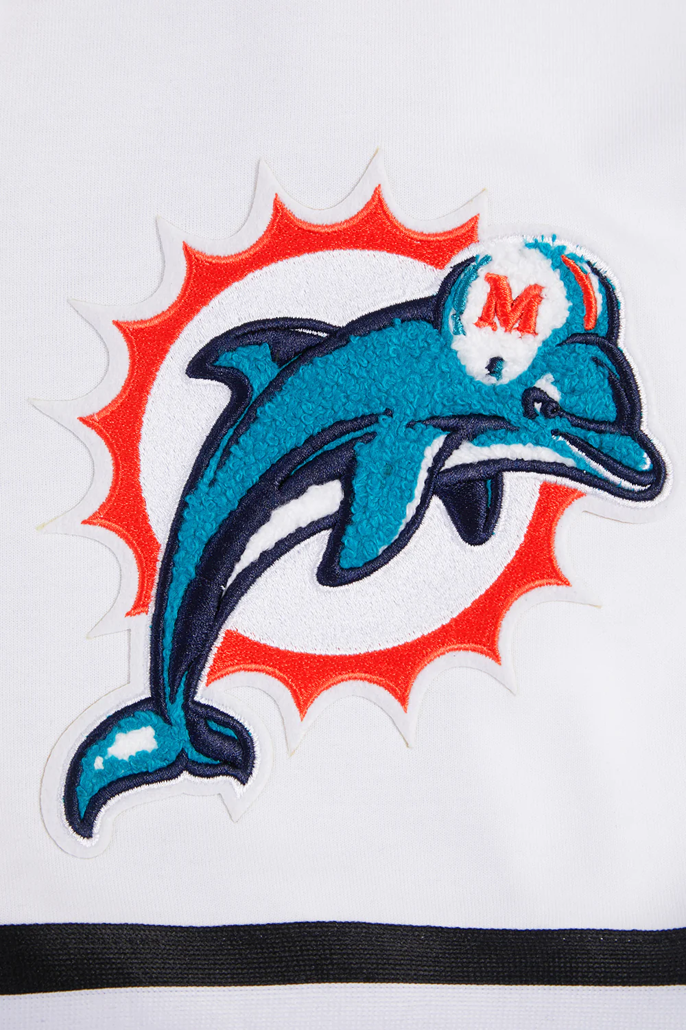 NFL MIAMI DOLPHINS RETRO CLASSIC MEN'S 2.0 SHORT (WHITE/BLACK) - Image 5
