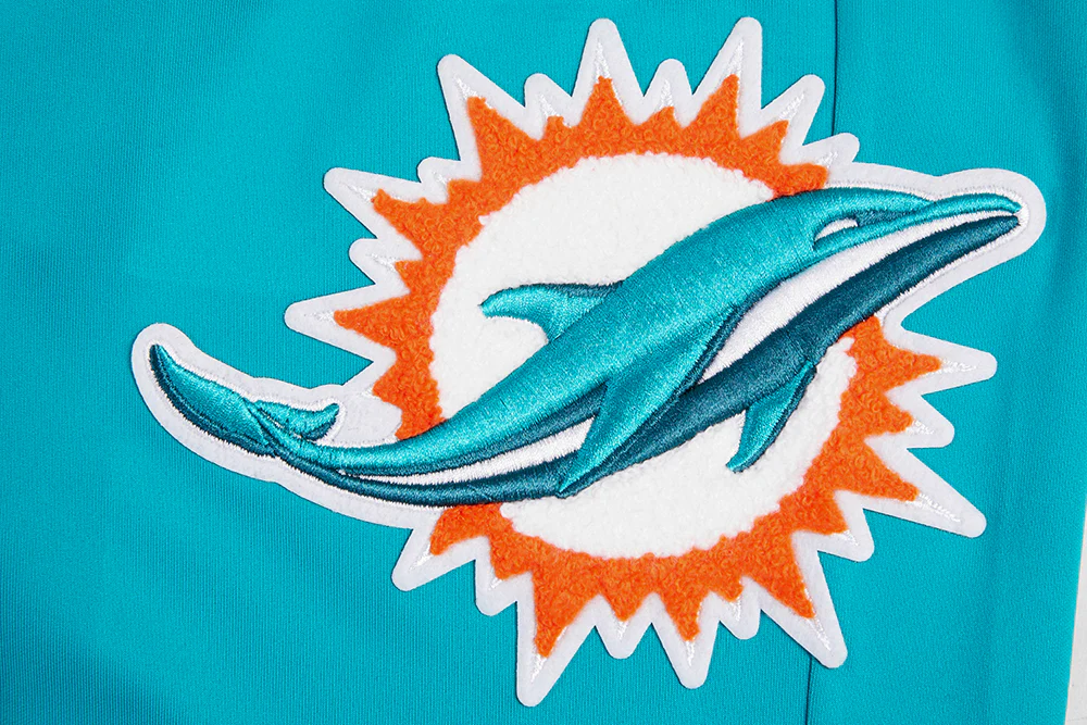 NFL MIAMI DOLPHINS CLASSIC MEN'S DK TRACK PANT (TEAL) - Image 5