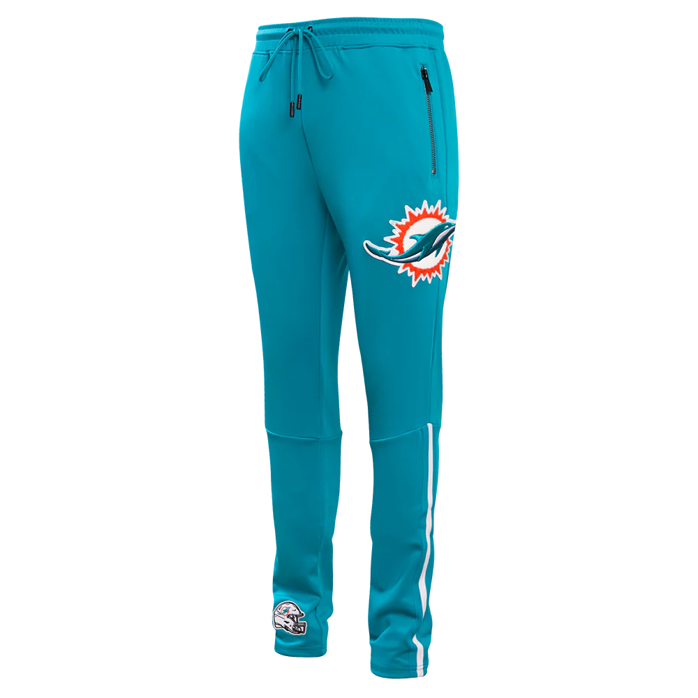 NFL MIAMI DOLPHINS CLASSIC MEN'S DK TRACK PANT (TEAL) - Image 8