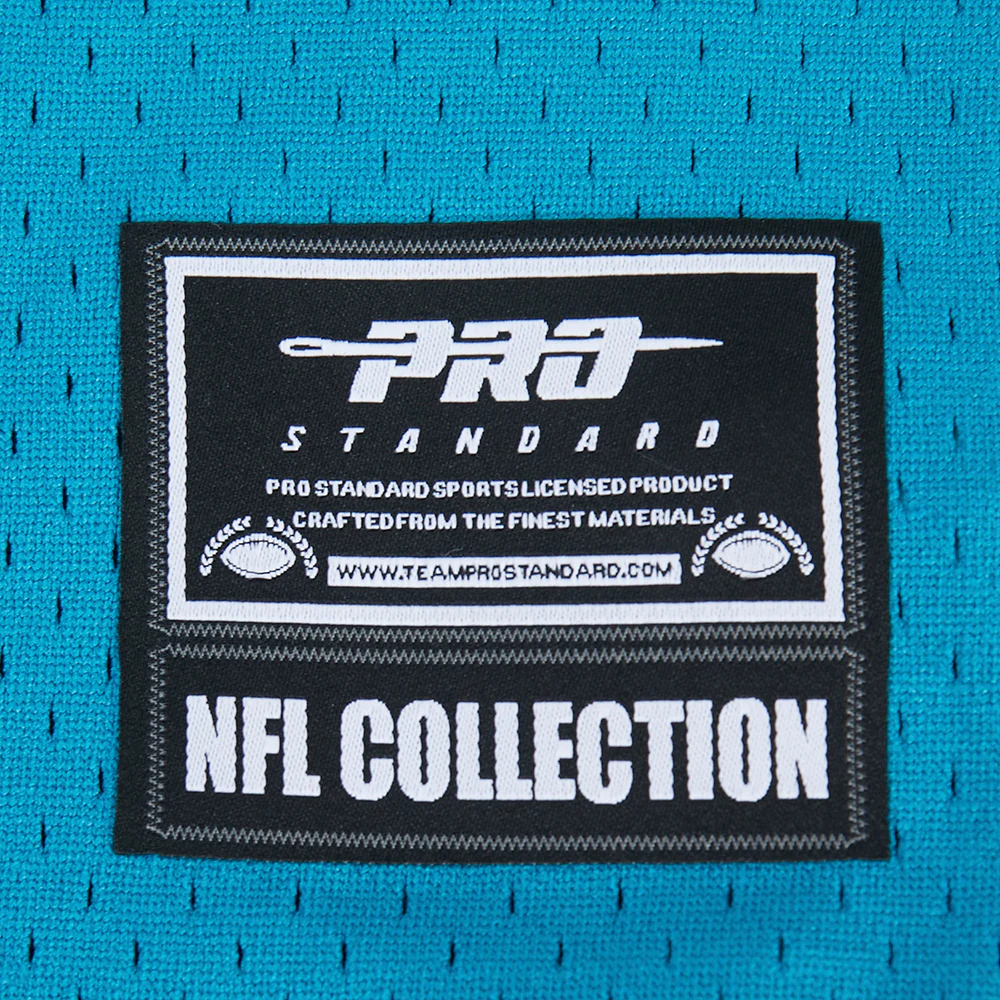 NFL MIAMI DOLPHINS CLASSIC BIG BOY'S MESH BUTTON DOWN SHIRT (TEAL) - Image 5