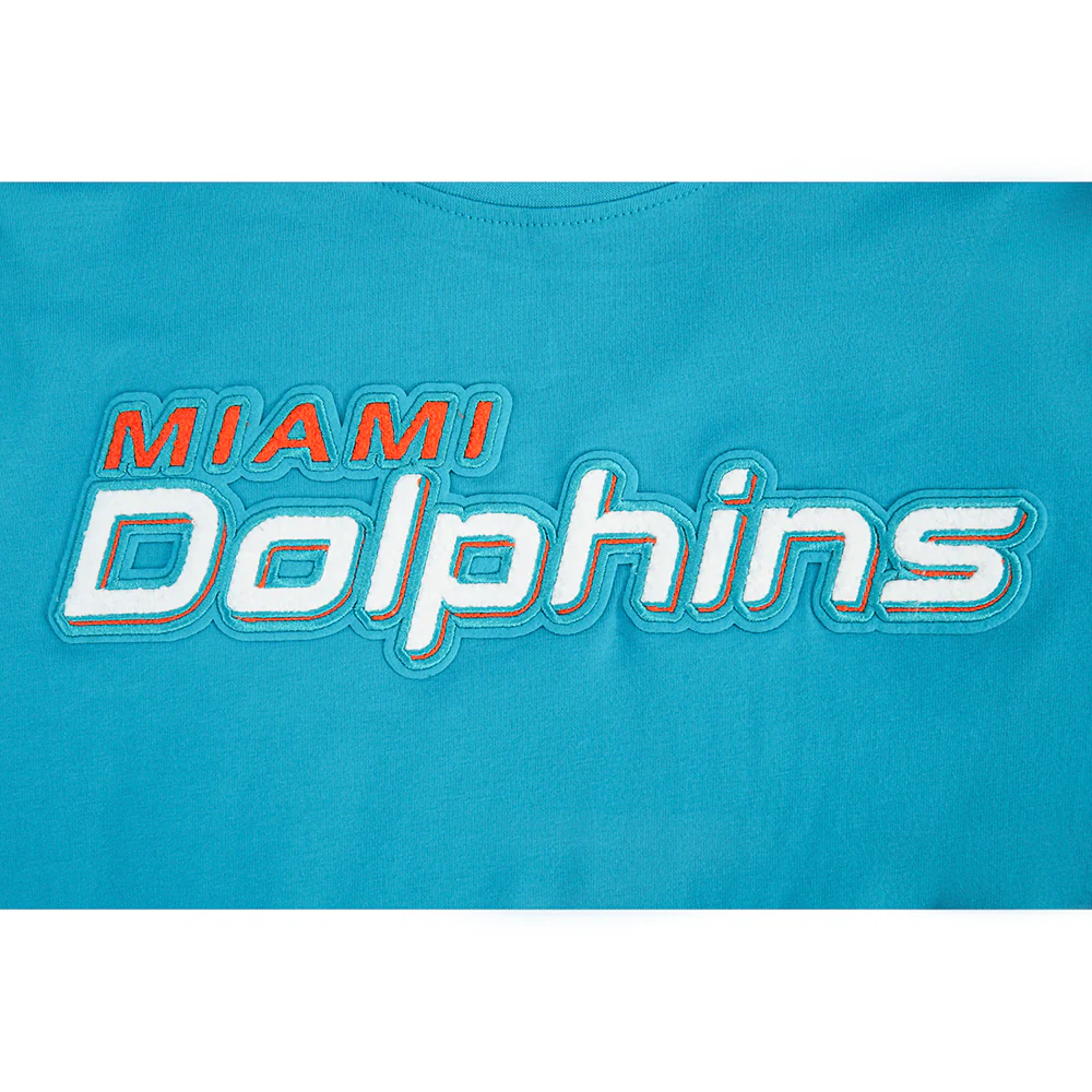NFL MIAMI DOLPHINS CLASSIC BIG BOY'S SJ TEE (TEAL) - Image 3