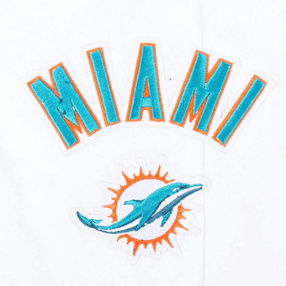 NFL MIAMI DOLPHINS CLASSIC WOMEN'S FLEECE SWEATPANT (WHITE) - Image 7
