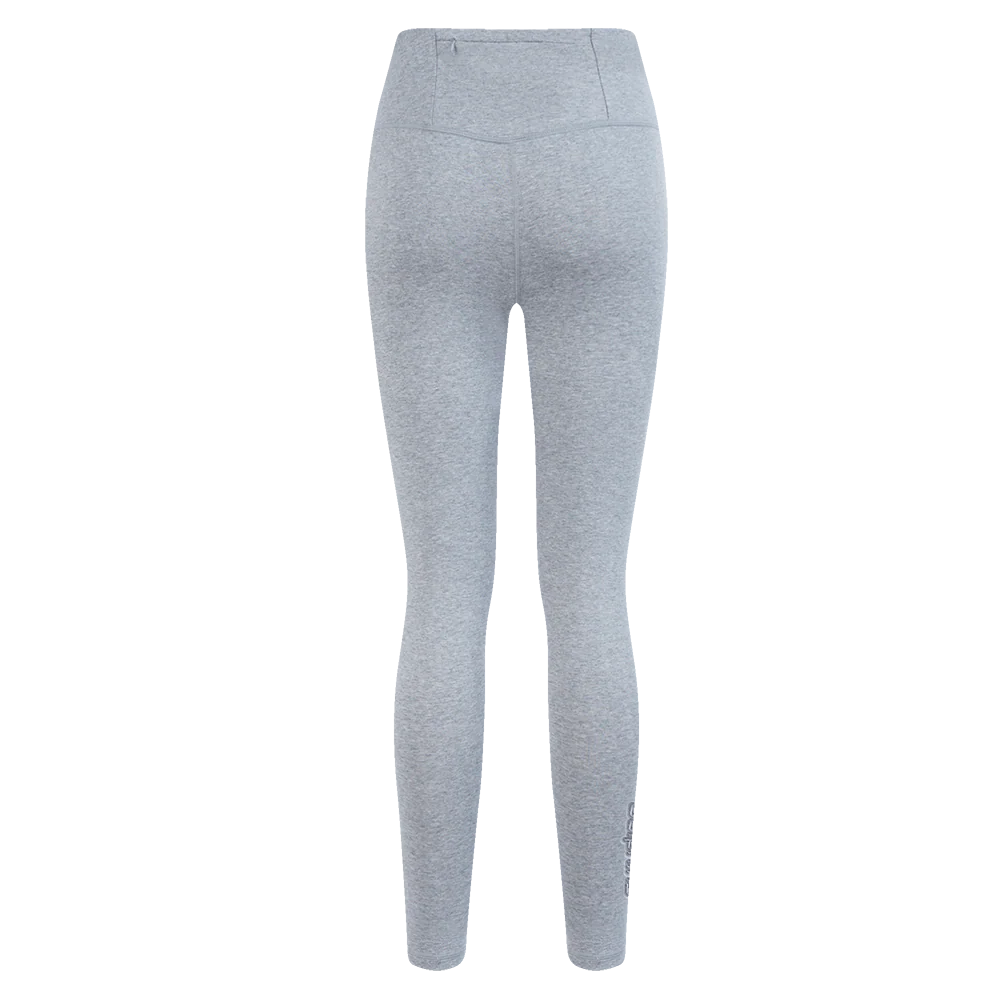 NFL MIAMI DOLPHINS NEUTRAL HIGH WAIST JERSEY LEGGING (DARK HEATHER GRAY) - Image 4