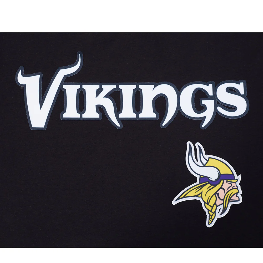 NFL MINNESOTA VIKINGS CLASSIC MESH MEN'S SJ STRIPED TEE (BLACK/PURPLE) - Image 13