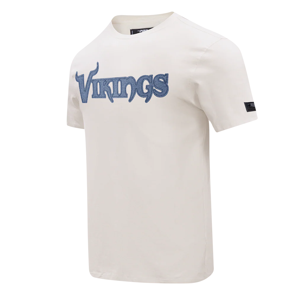 NFL MINNESOTA VIKINGS VARSITY BLUES MEN'S SJ TEE (LINEN) - Image 3