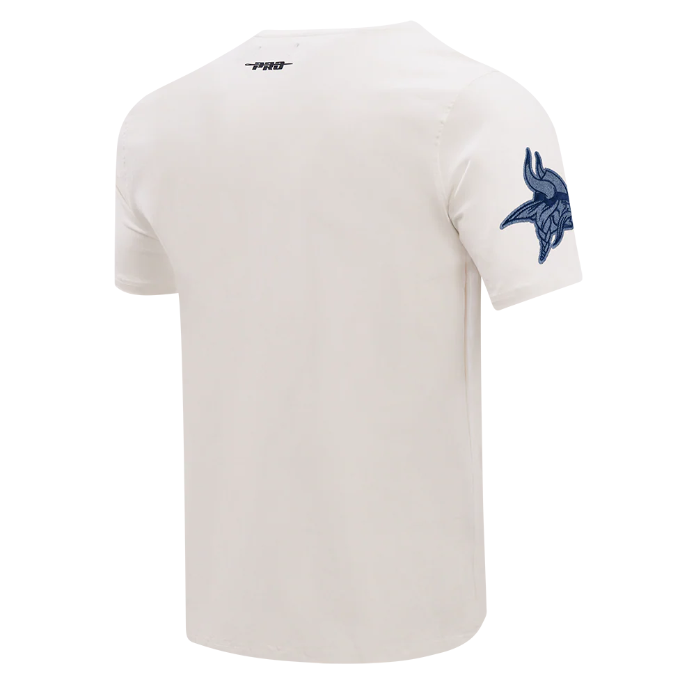 NFL MINNESOTA VIKINGS VARSITY BLUES MEN'S SJ TEE (LINEN) - Image 4