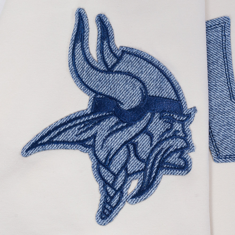 NFL MINNESOTA VIKINGS VARSITY BLUES MEN'S SJ TEE (LINEN) - Image 5