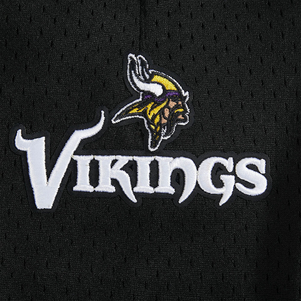 NFL MINNESOTA VIKINGS CLASSIC MESH MEN'S SHORT (BLACK/PURPLE) - Image 11