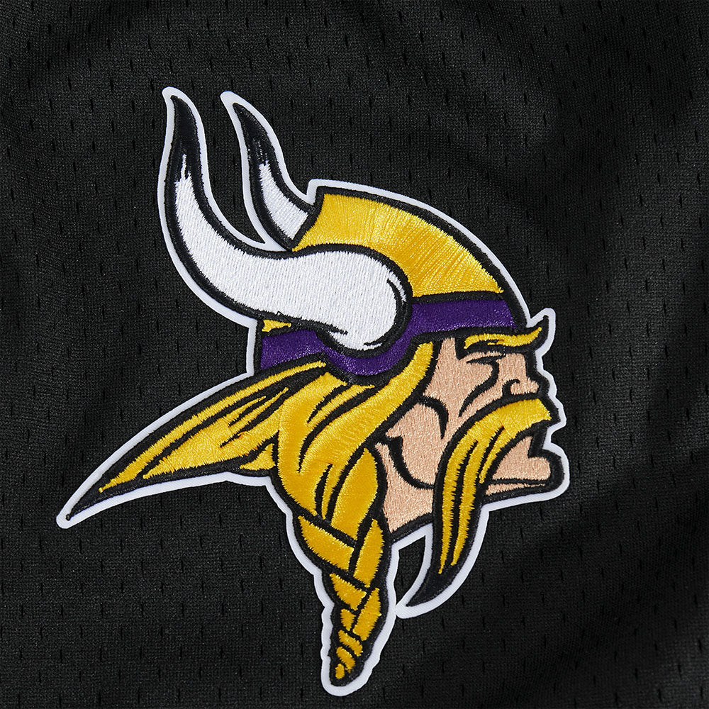 NFL MINNESOTA VIKINGS CLASSIC MESH MEN'S SHORT (BLACK/PURPLE) - Image 12