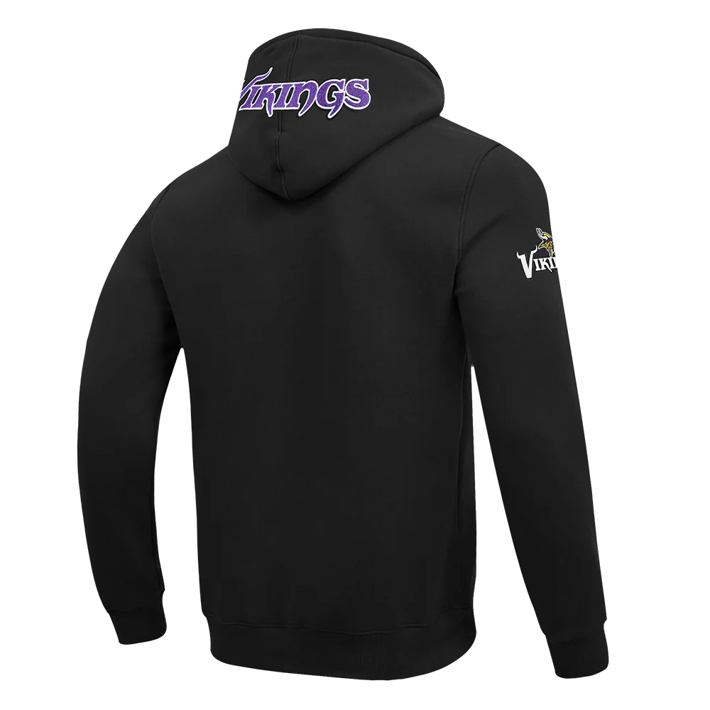 NFL MINNESOTA VIKINGS JUSTIN JEFFERSON #18 CLASSIC PNN MEN'S DK PO H (BLACK) - Image 2