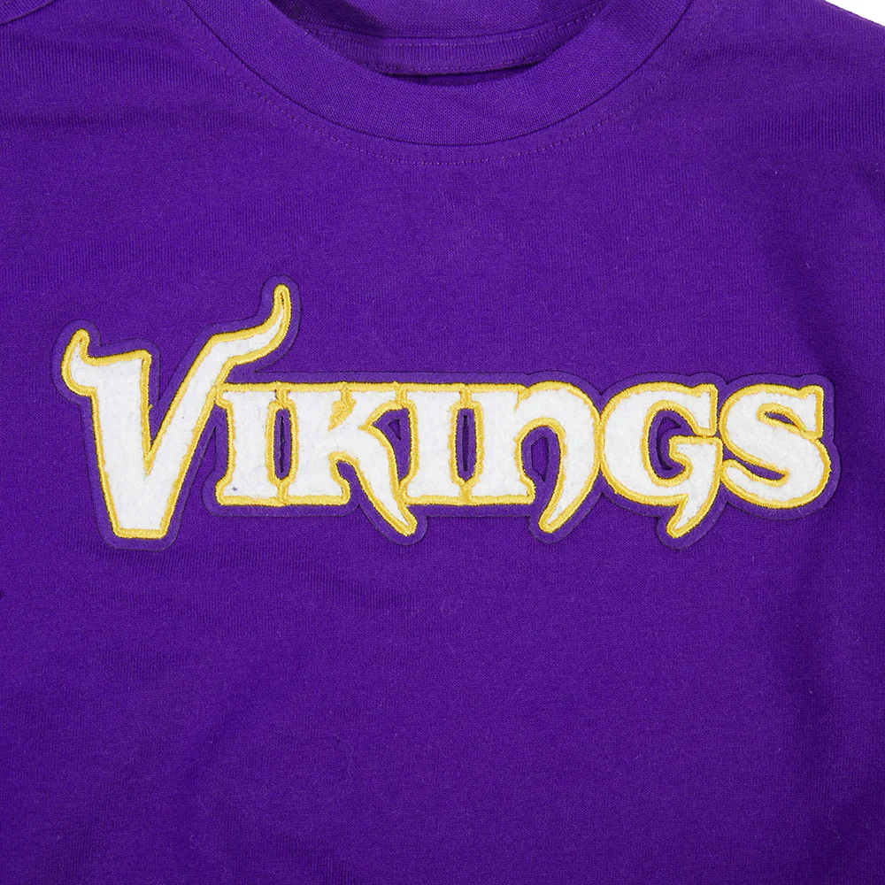 NFL MINNESOTA VIKINGS CLASSIC BIG BOY'S SJ TEE (PURPLE) - Image 6
