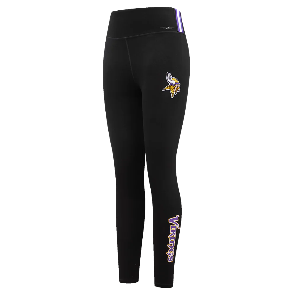 NFL MINNESOTA VIKINGS CLASSIC JERSEY LEGGING (BLACK) - Image 2