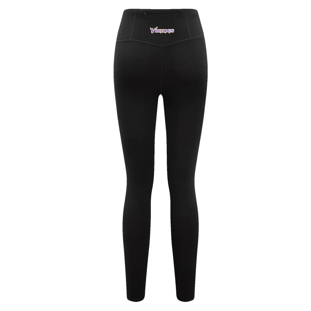 NFL MINNESOTA VIKINGS CLASSIC JERSEY LEGGING (BLACK) - Image 4