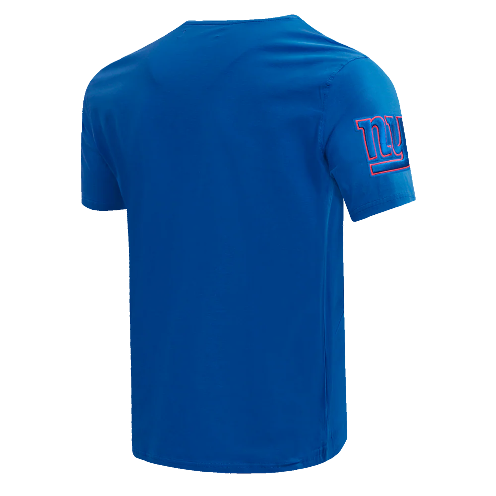 NFL NEW YORK GIANTS CLASSIC CHENILLE MEN'S   TEE (DODGER BLUE) - Image 4
