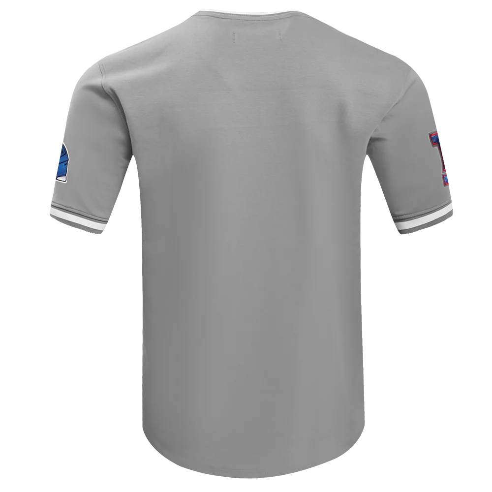 NFL NEW YORK GIANTS CLASSIC CHENILLE MEN'S TEE (GRAY) - Image 3