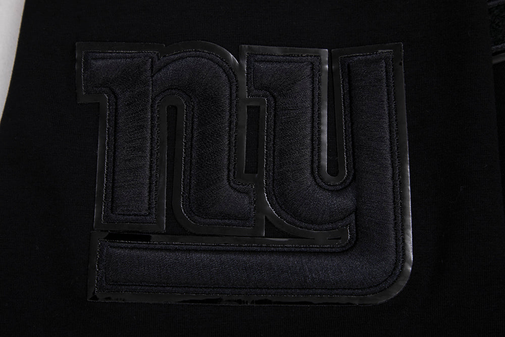 NFL NEW YORK GIANTS TRIPLE BLACK MEN'S TEE (TRIPLE BLACK) - Image 6