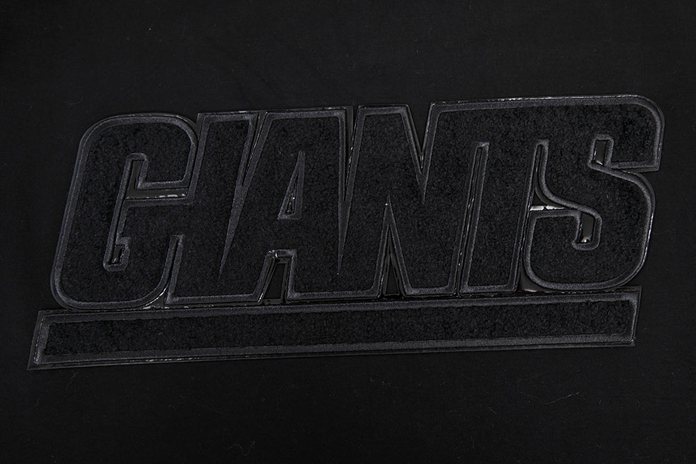 NFL NEW YORK GIANTS TRIPLE BLACK TEE (TRIPLE BLACK) - Image 5