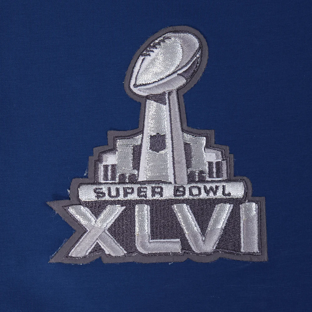 NFL NEW YORK GIANTS LOGO CLASSIC MESH PRO TEAM TAPING SHIRT (DODGER BLUE) - Image 6