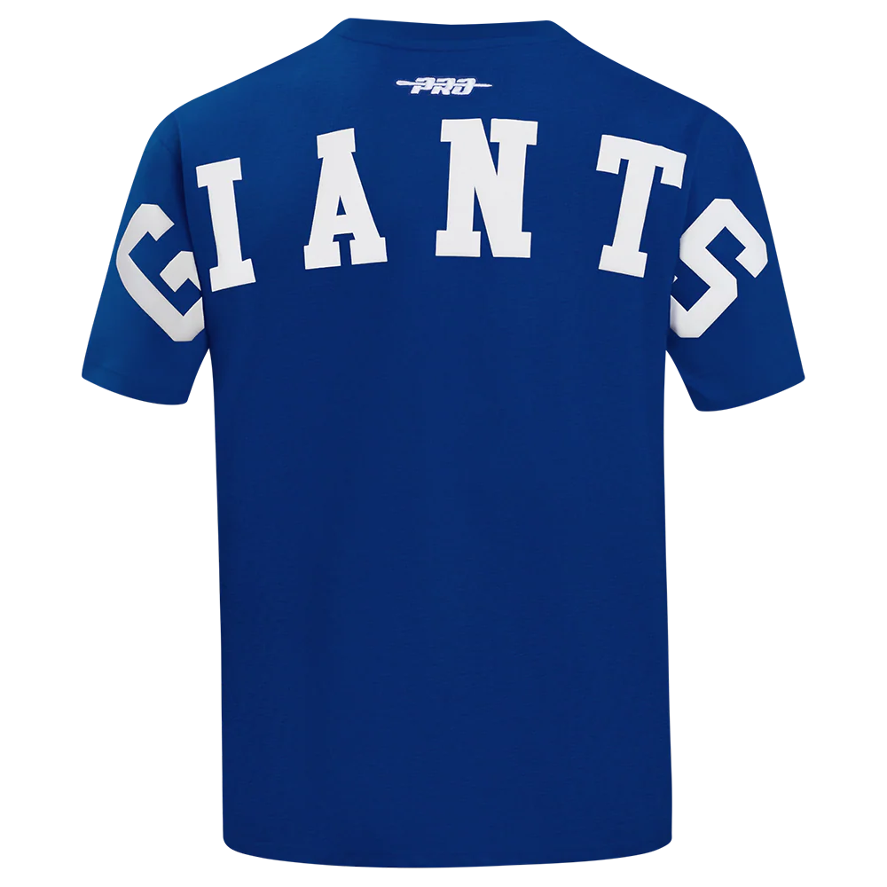 NFL NEW YORK GIANTS WINGSPAN MEN'S DROP SHOULDER TEE (DODGER BLUE) - Image 5