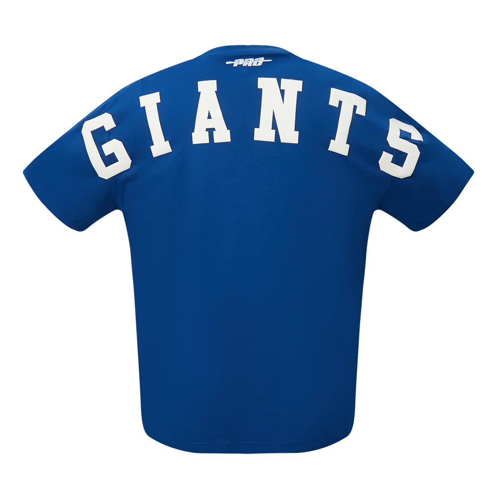 NFL NEW YORK GIANTS WINGSPAN MEN'S DROP SHOULDER TEE (DODGER BLUE) - Image 7