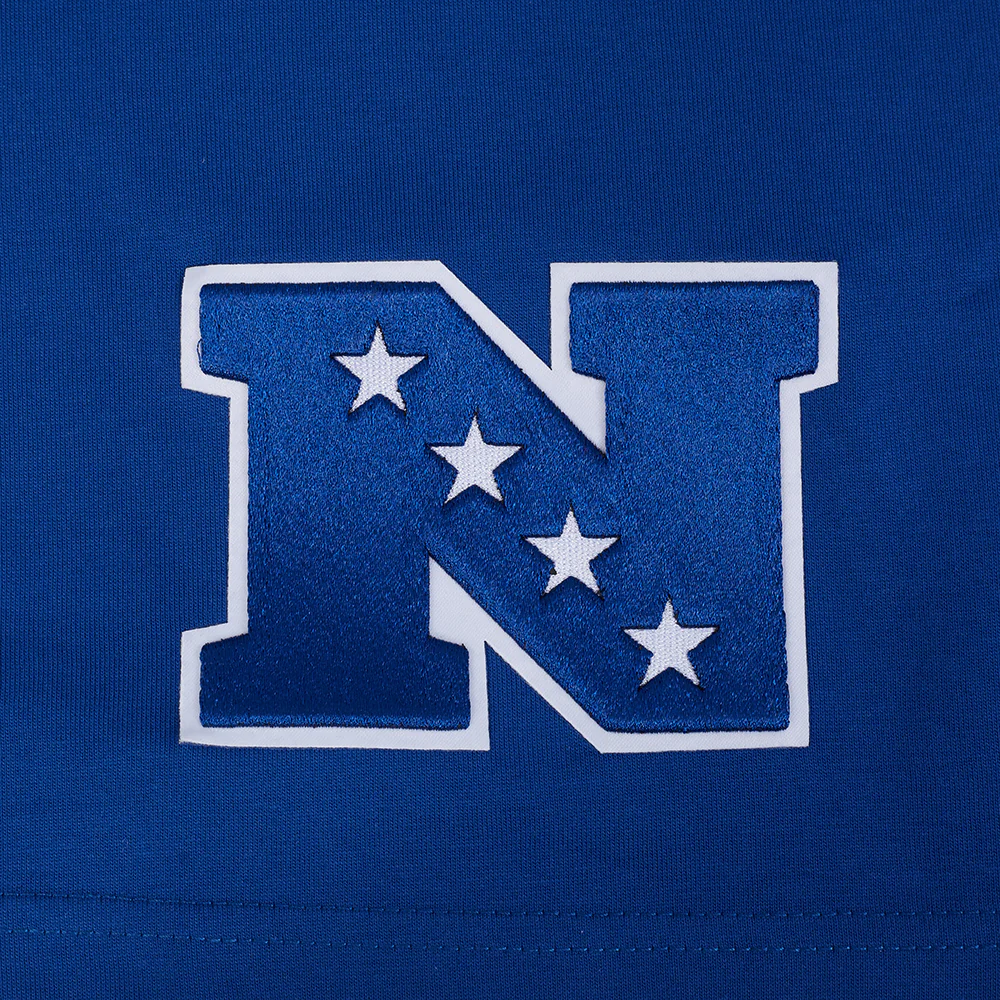 NFL NEW YORK GIANTS WINGSPAN MEN'S DROP SHOULDER TEE (DODGER BLUE) - Image 8